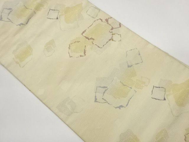 色紙散らし模様織出し名古屋帯